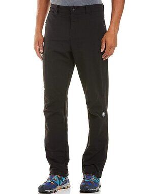 Marmot Men's 38 x 34 Tall Long Inseam Scree Softshell Black Hiking Pants